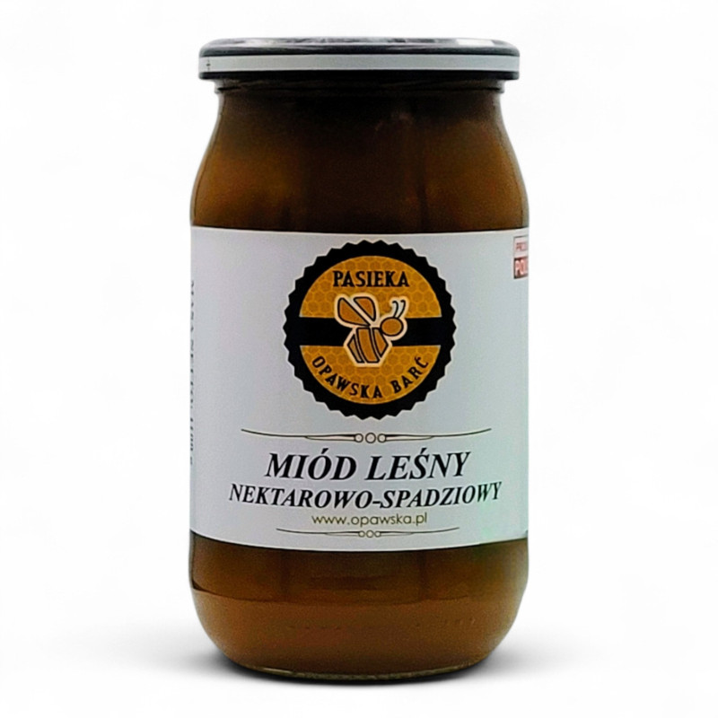 Miód Leśny Nektarowo-Spadziowy: Perła 2024 | Pasieka Opawska Barć