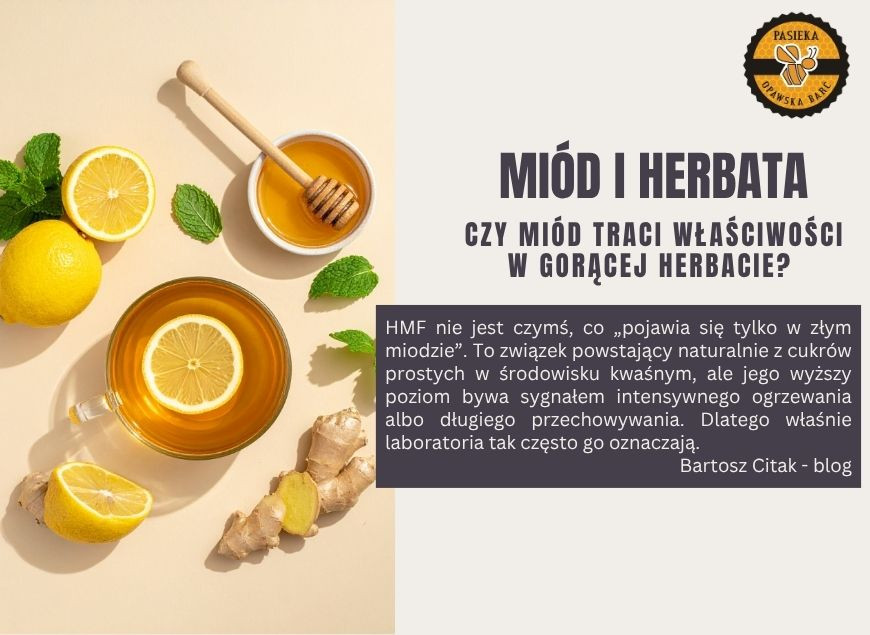 Czy miód traci właściwości w gorącej herbacie? Fakty, które naprawdę warto znać