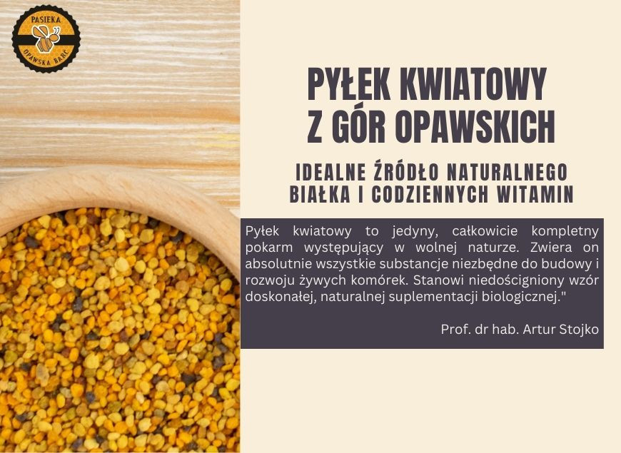 Pyłek kwiatowy z Gór Opawskich: Idealne źródło naturalnego białka i codziennych witamin